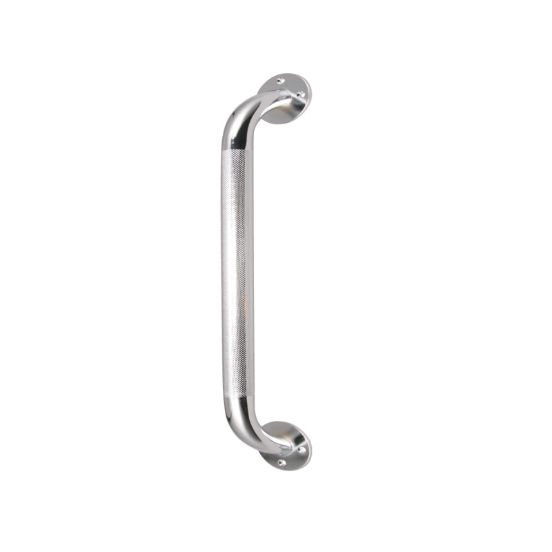 Barra de seguridad cromada para baño de 12"