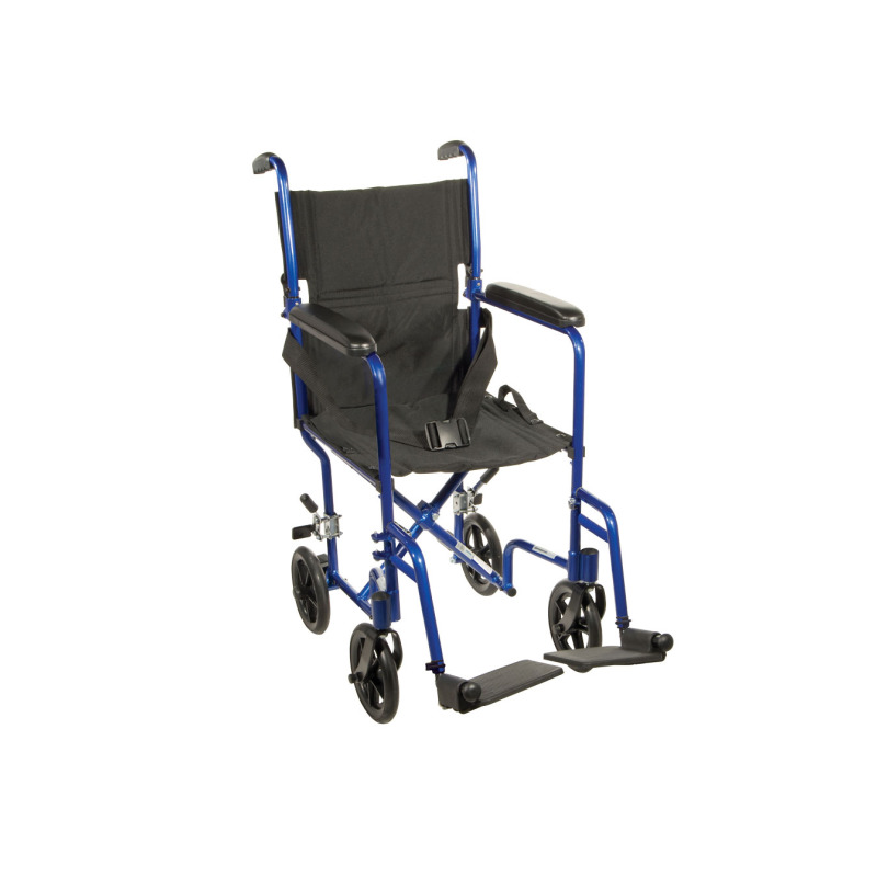 SILLA DE TRANSPORTE DE 17", AZUL