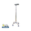 BASTON DE 4 APOYO COLOR PLATA - BASE CHICA