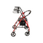 Andador con ruedas de acero con ruedas de 6"  Plegable y desmontable