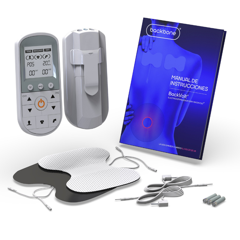 Tens Electroestimulador 3 en 1 backvolt® Theramart