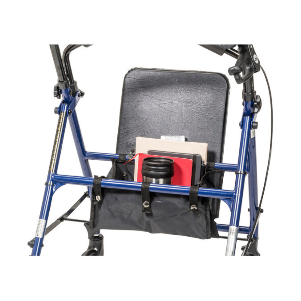 Andador con ruedas de acero con ruedas de 6"  Plegable y desmontable