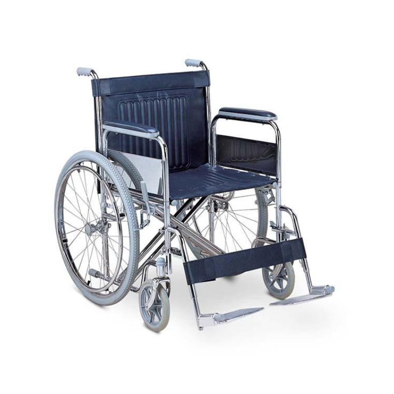SILLA DE RUEDAS CROMADA DE 20"