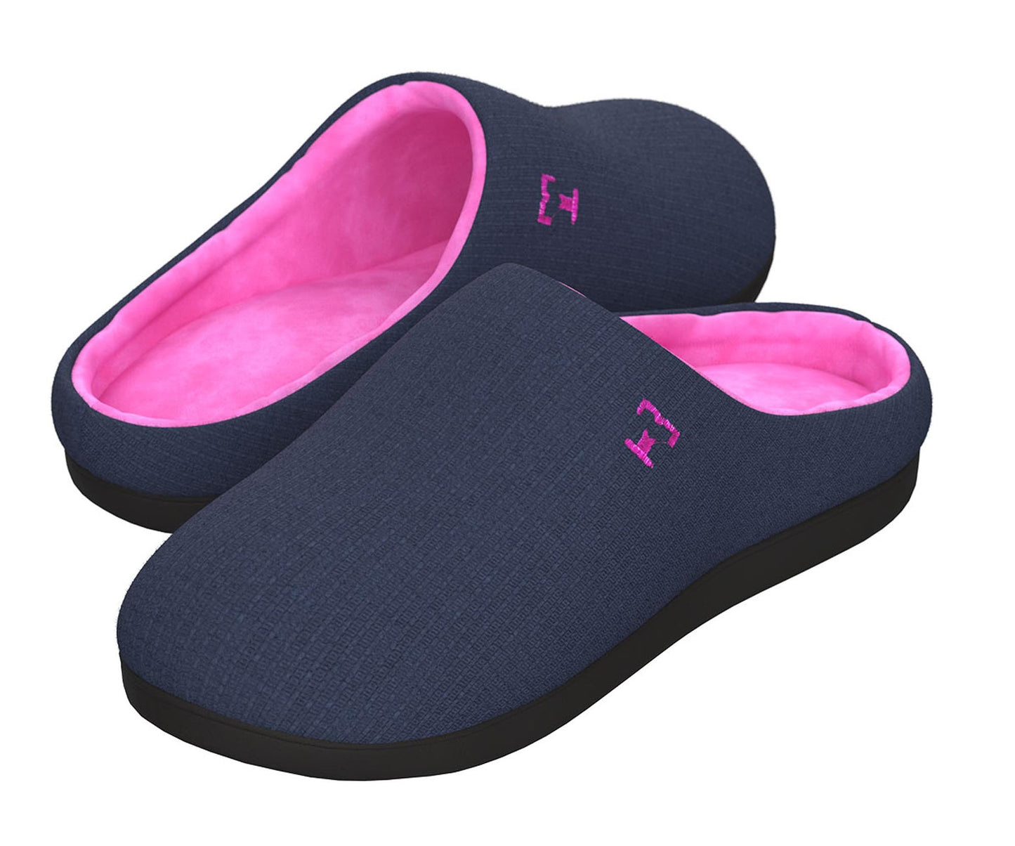 Pantuflas de espuma viscoelástica TheraFly Azul