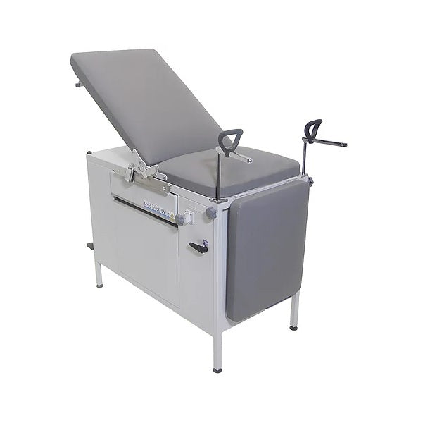 Mesa ginecológica sencilla MUBI HAMILTON con escabel