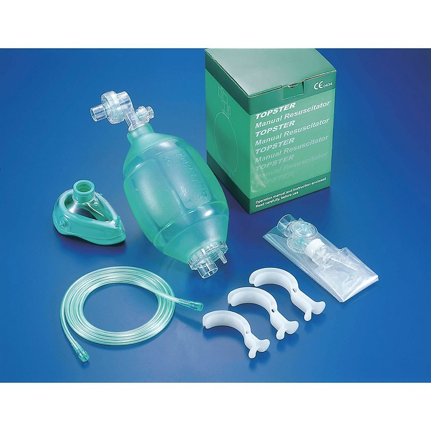 Kit de resucitación para adulto manual desechable (AMBU) Apex Medical