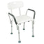 Silla de baño con respaldar y apoya brazos | Casa Medic